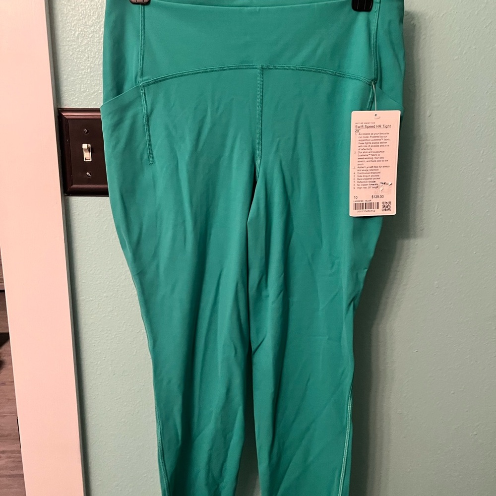Lululemon Athletica Teal Capris